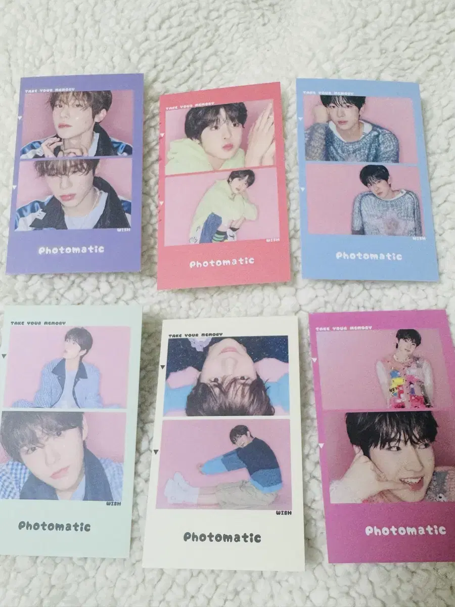 [3+3] nct wish unofficial goods Photomatic sell ver2