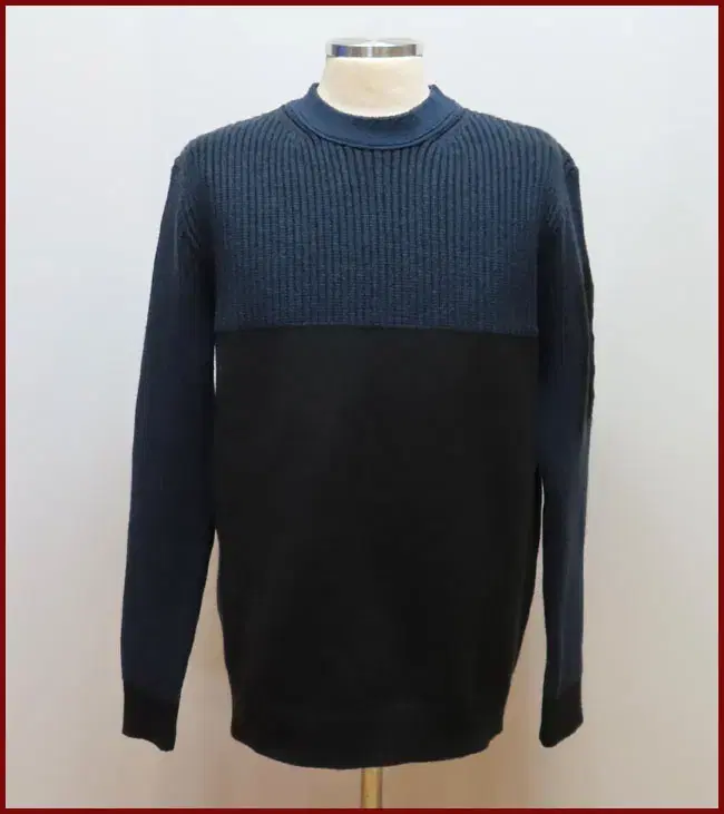 Stone Island/Gon round neck knit/100 size/button closure(D-1)