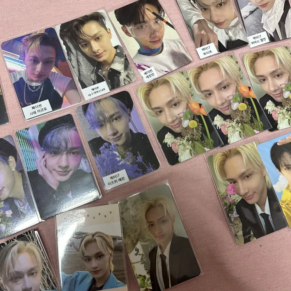 Seventeen Moon Junhui jun photocard photocard tc