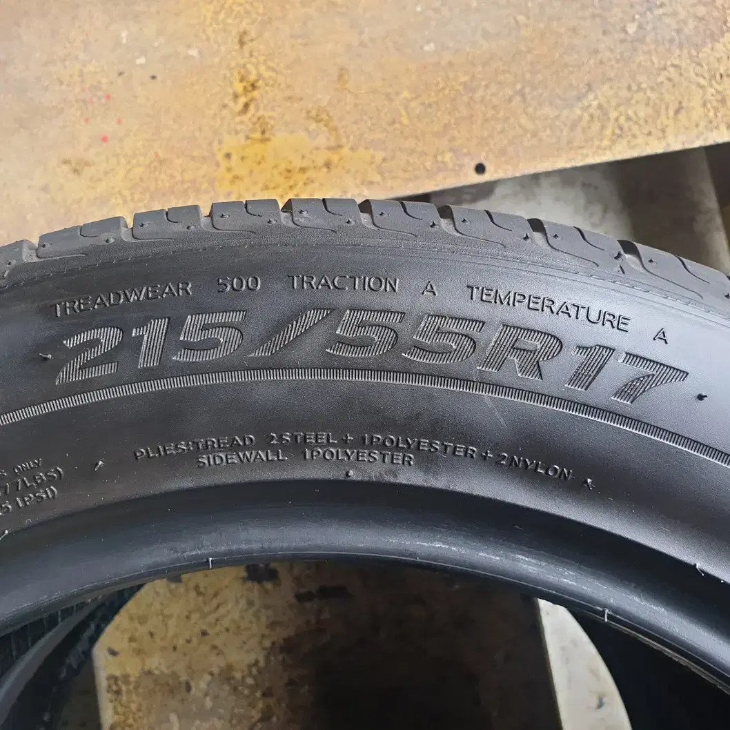 중고 한국타이어 라우펜 S FIT AS 215/55R17 94V 2본세트