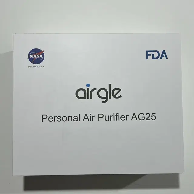 프리미엄 하이엔드 공기청정기 airgle ag25 새상품 풀박스