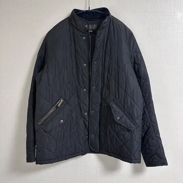 Barbour 바버 퀼팅 자켓 네이비