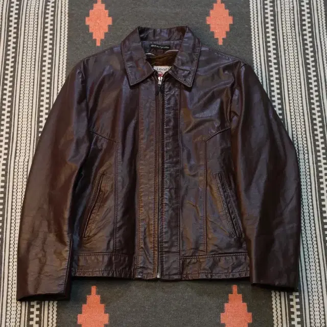 sears the leathershop 90s cowhide jacket