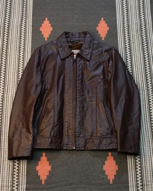 sears the leathershop 90s cowhide jacket