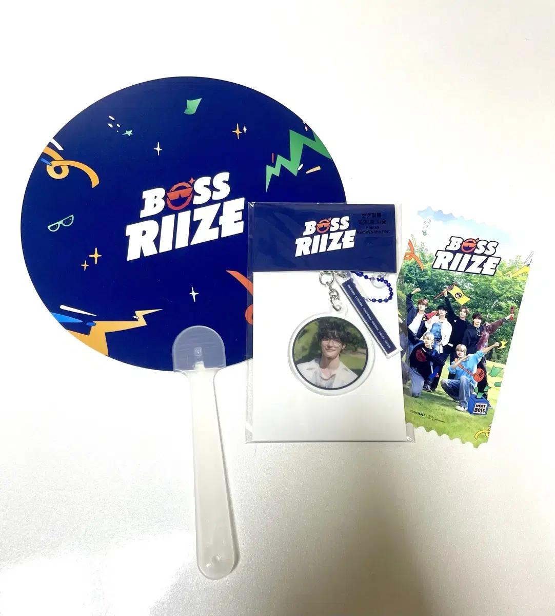 BossRize pop up wonbin keyring+ticket+debt