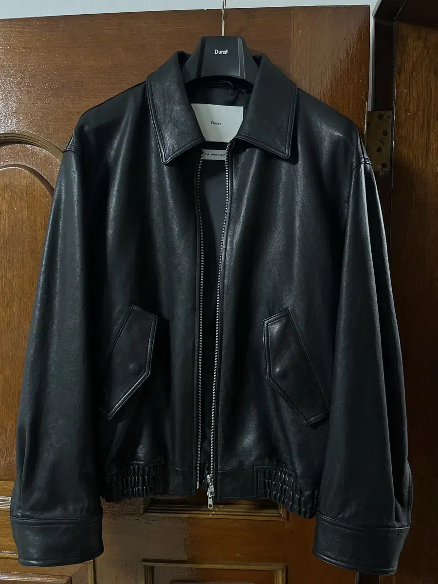 Dunst Lambskin and leather jacket size M