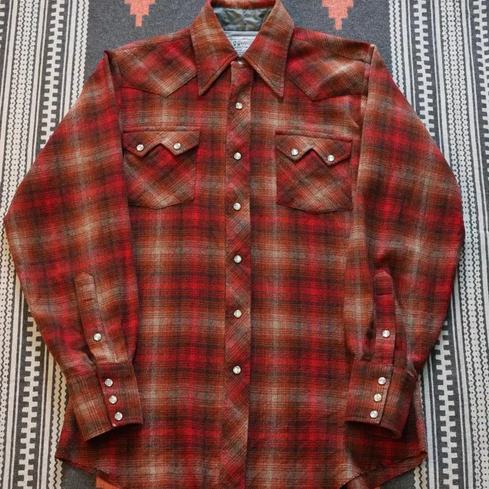 h bar c 70s wool flannel western shirts