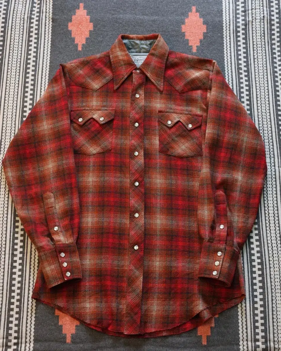 h bar c 70s wool flannel western shirts