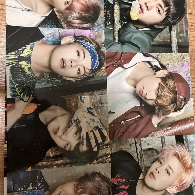 BTS card, sticker, poster