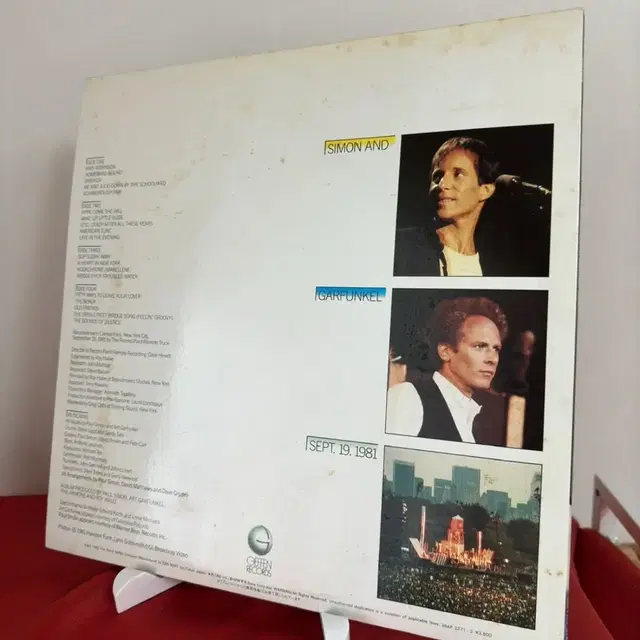 Simon & Garfunkel 뉴욕센트럴파트 라이브(2LP)