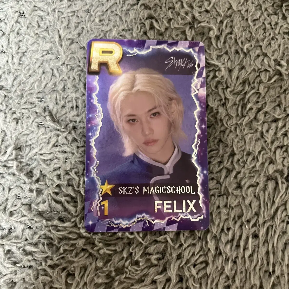 Straykids Superstar JYP Shuze felix Magic School Photo Card