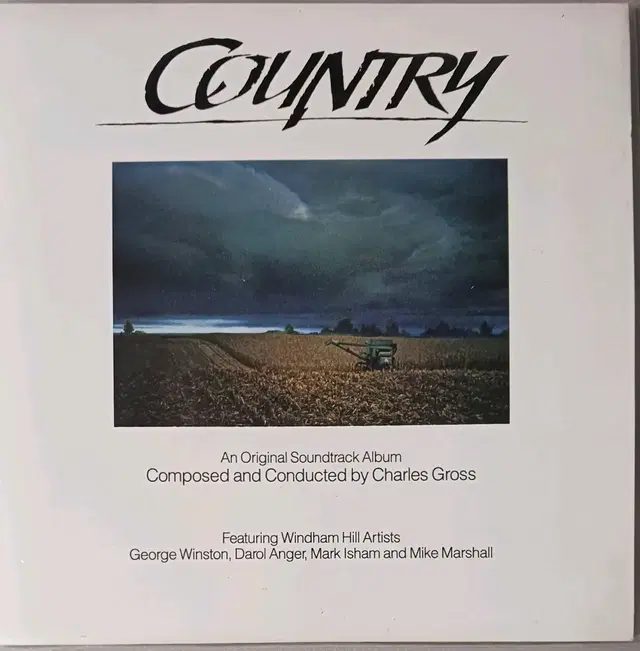 조지윈스톤LP 87년초반 COUNTRY NM 귀한음반