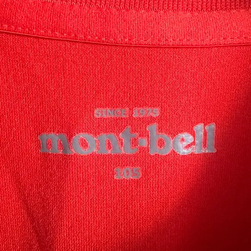 Montbell 몽벨 아웃도어 기능성 심리스 티셔츠