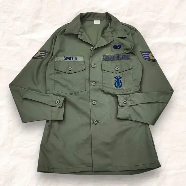 [L] US ARMY 80s 미공군 빈티지 유틸리티 셔츠