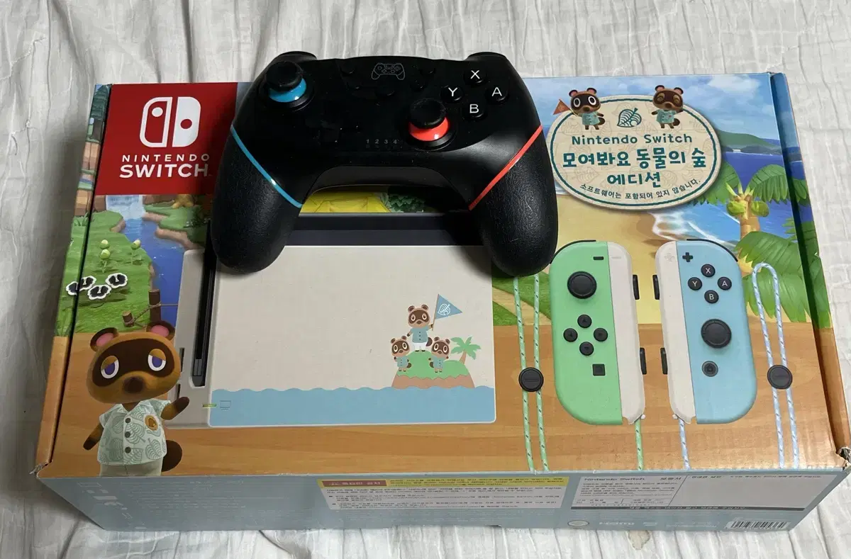 Nintendo Switch Animal Crossing Edition Full Night + Pad