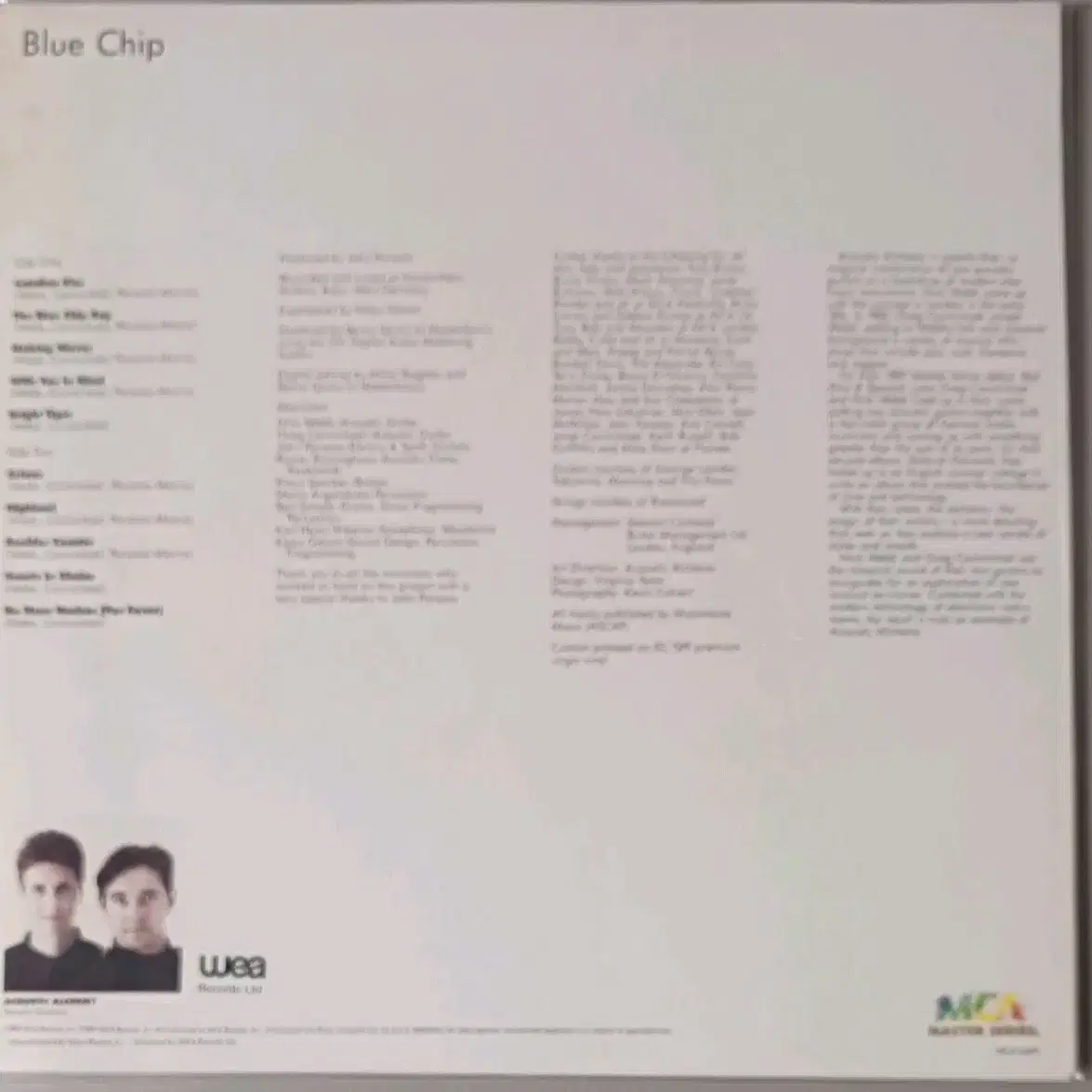 BLUE CHIP 블루칩LP 귀한음반 ACOUSTIC ALCHEMY