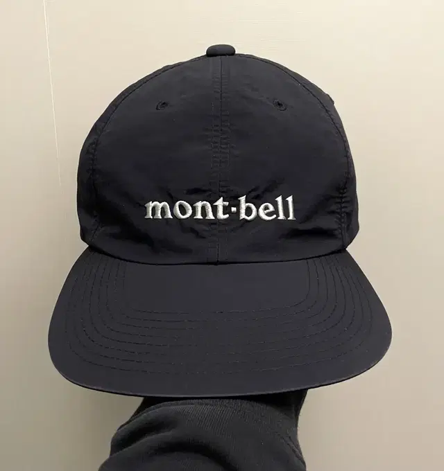 (F)mont bell 몽벨 6패널 나일론 볼캡 모자 롱빌캡