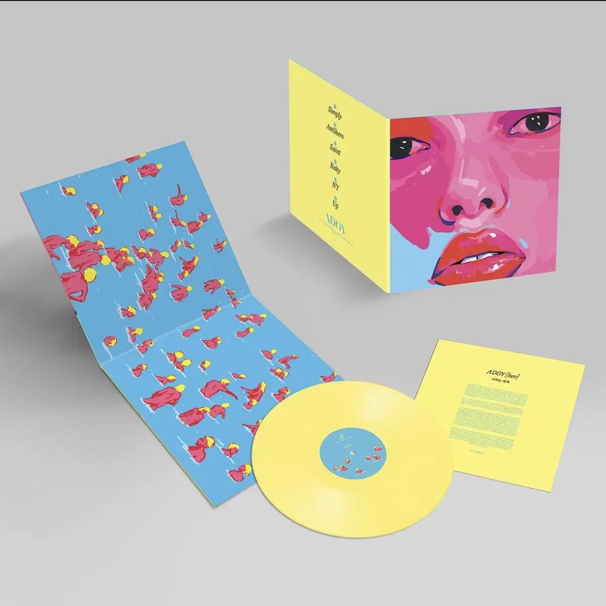 ADOY 아도이 Her (Yellow Vinyl) LP VINYL 판매