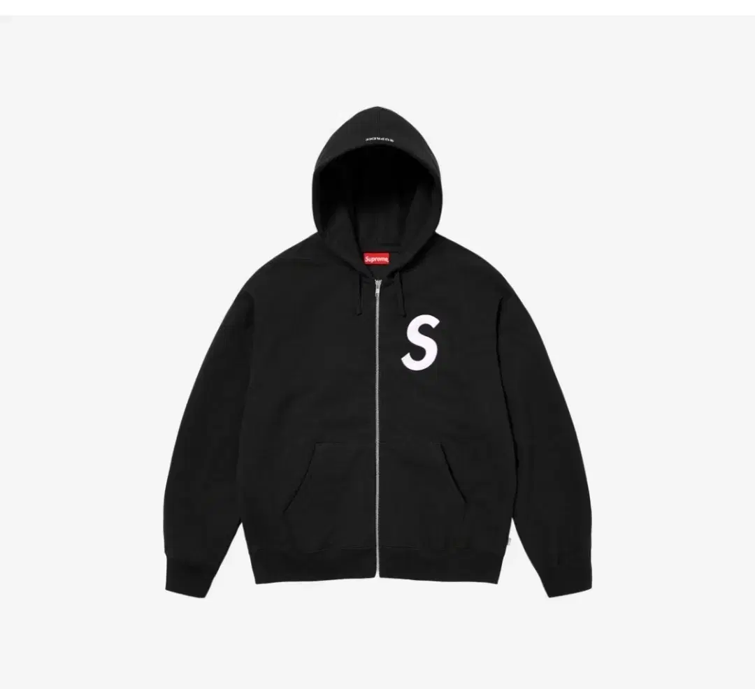 [XXL]Supreme S Logo Hooded Zip-Up Sweatshirt