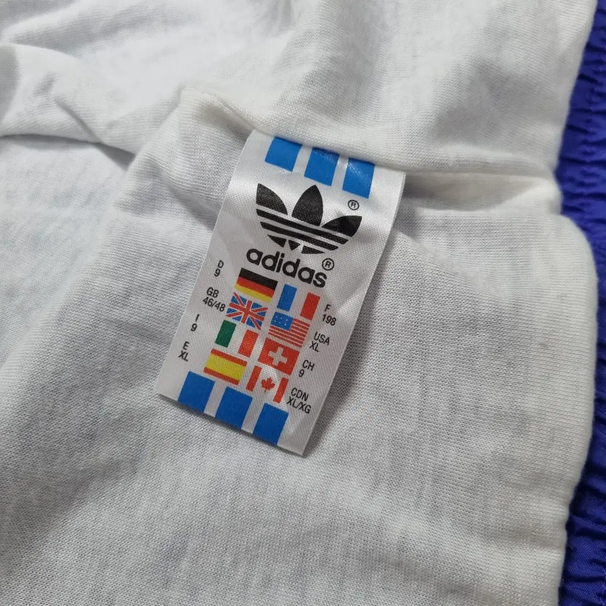 90s 빈티지 아디다스 바람막이 자켓 - XL adidas 올드스쿨 바막