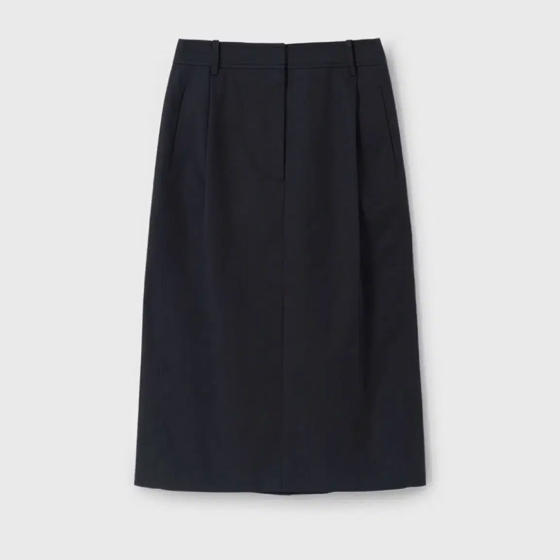 쎄르토 certo Out Pocket Stitch Skirt (Navy)