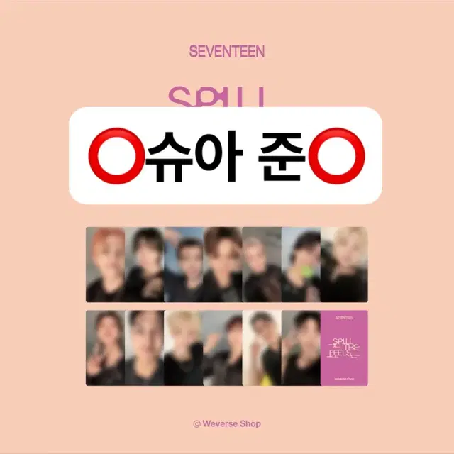 세븐틴 미니12집 일반반세트+예판특전+팬싸응모특전+아크릴마그넷 분철