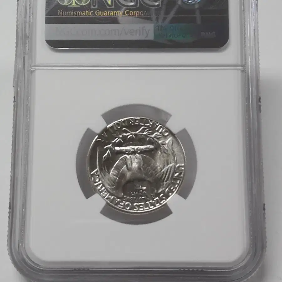 1960~1964년 미국 워싱턴 쿼터 달러 NGC MS65 은화 세트