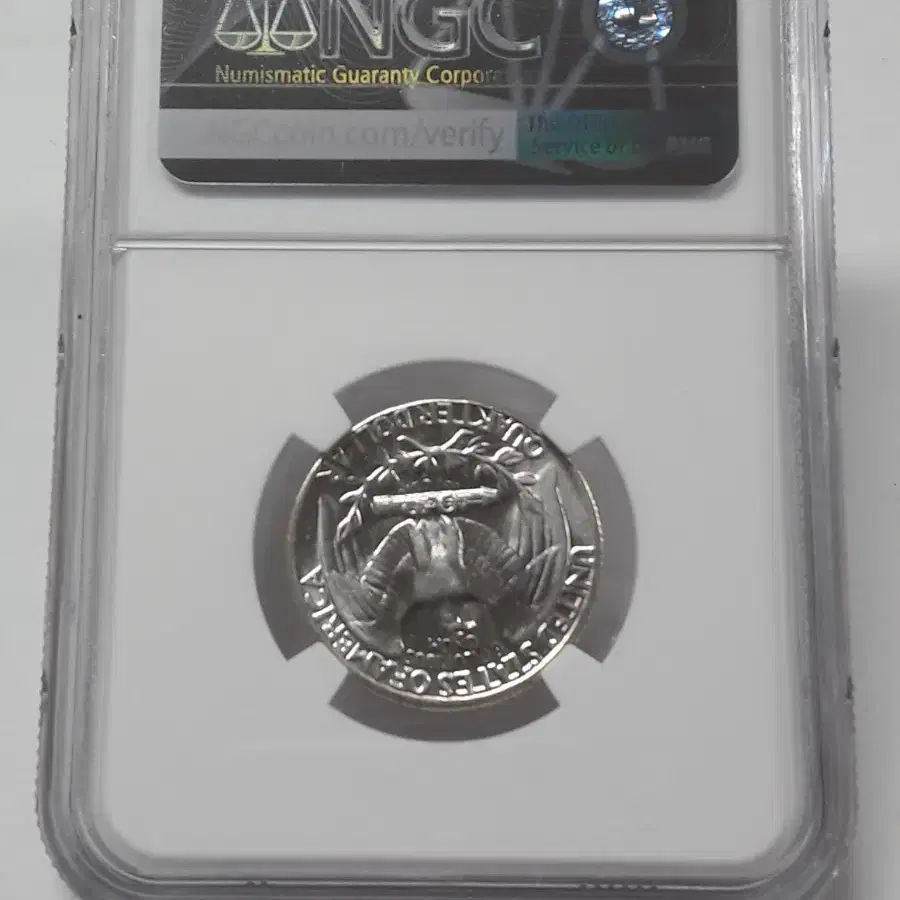 1960~1964년 미국 워싱턴 쿼터 달러 NGC MS65 은화 세트