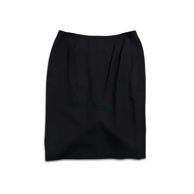 Tomaso Stefanelli black wool blend skirt