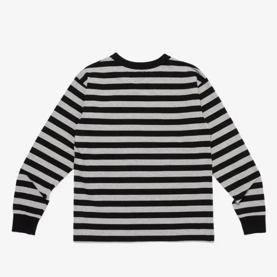 Human Made Striped L/S T-Shirt Gray