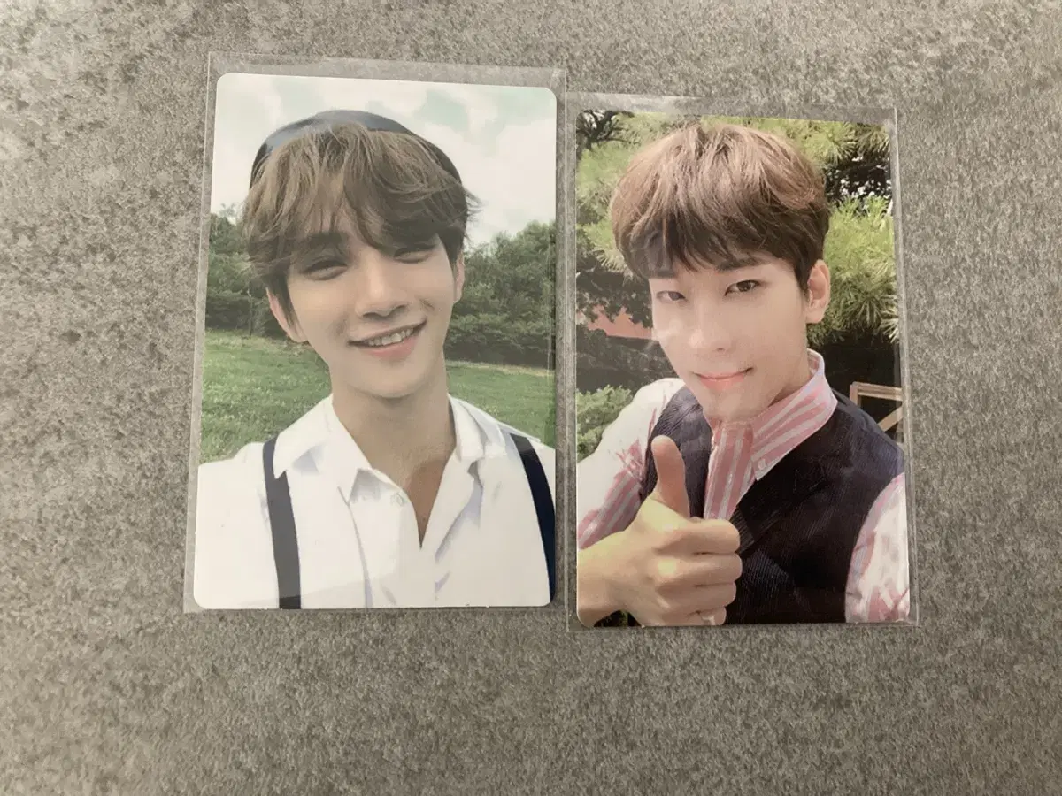 Unode beret shua,wonwoo photocard sells