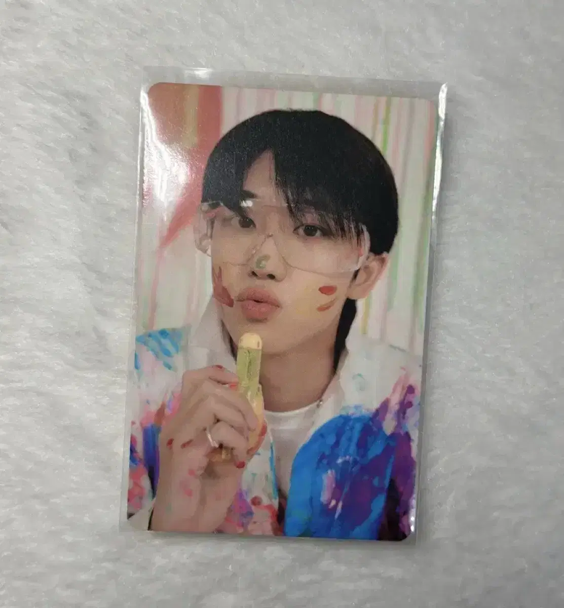 Seventeen the8 feathersun carat vahn photocard