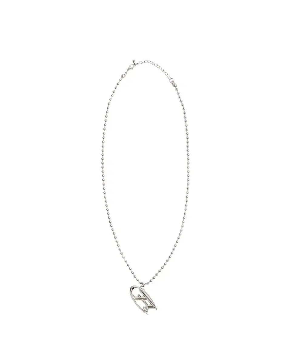 Half Moon Necklace - Silver 락케이크