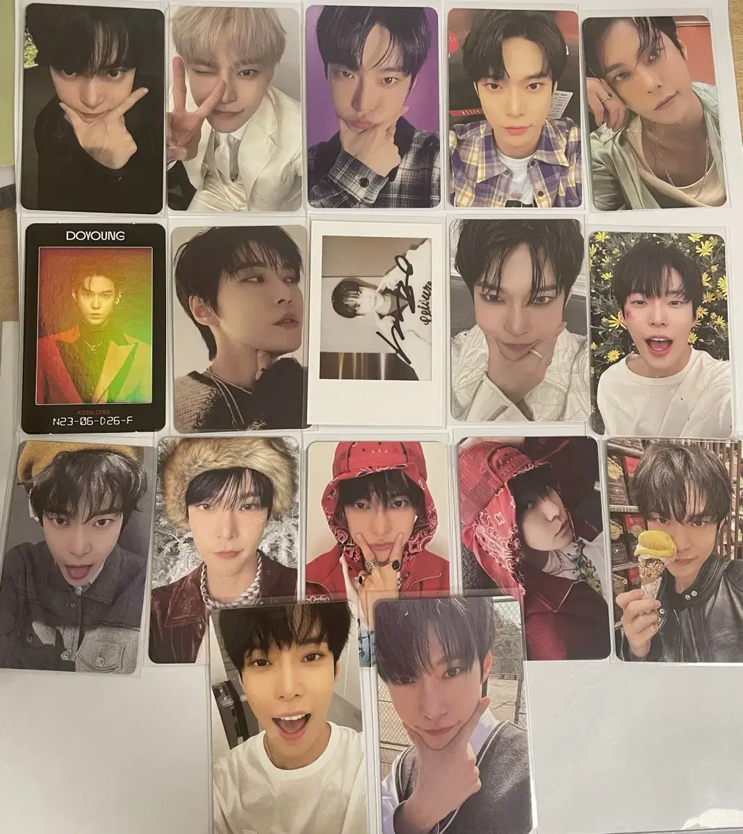 urgent!! nct 127 doyoung photocard 17장 bulk sell nct127