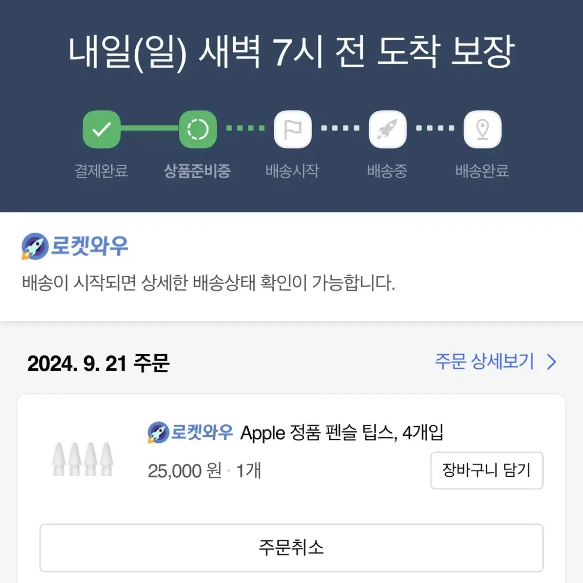 애플펜슬촉 정품 2개 팔아요!!