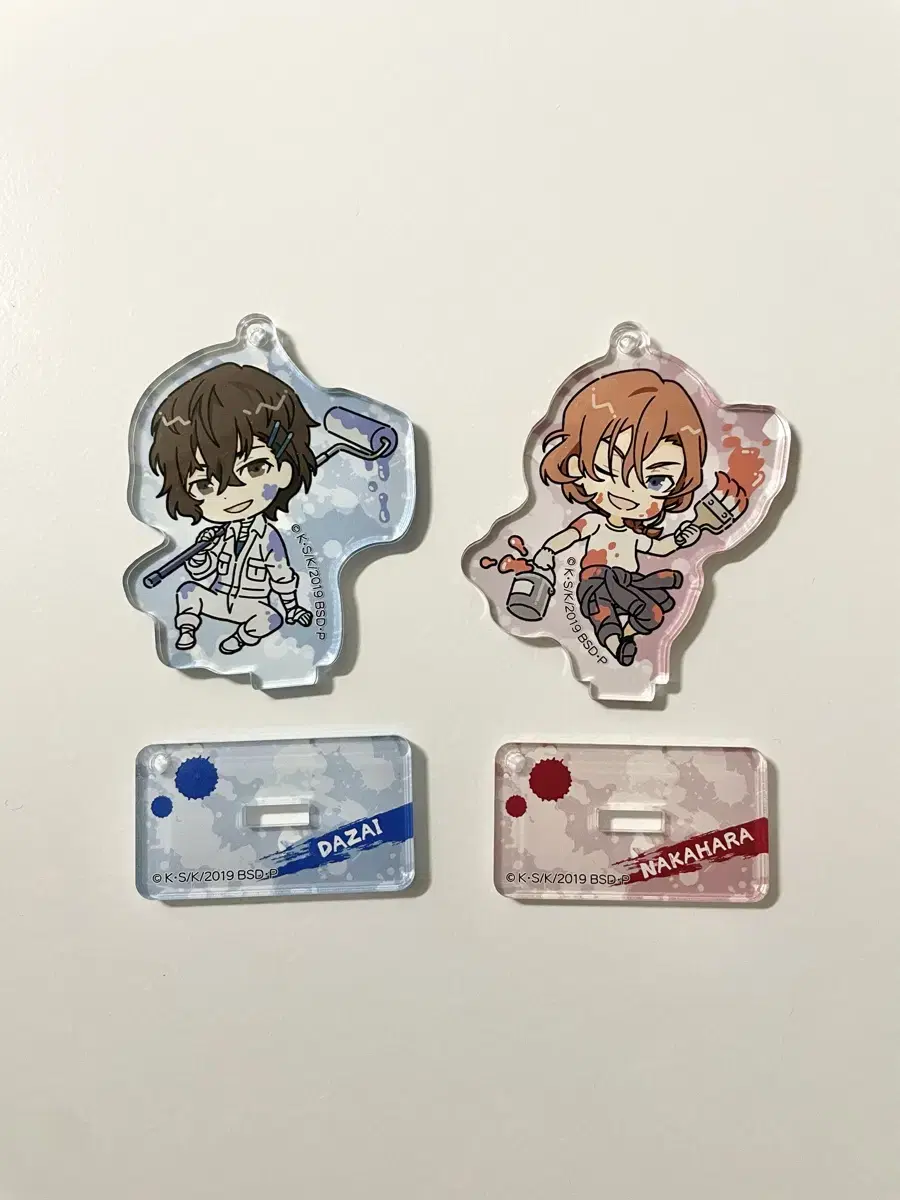 Bulk) Bunko Stray Dogs Dazai, Chuya SD Paint Acrylic