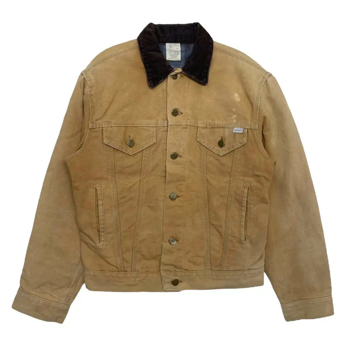 Calhart Blanket Duck Canvas Trucker Jacket