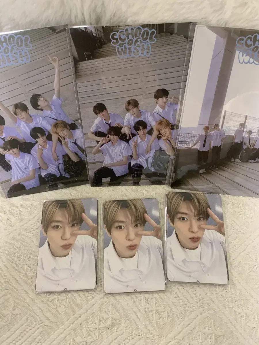 NCT WISH nct wish School of Wish fanmeeting Admission photocard Postcard