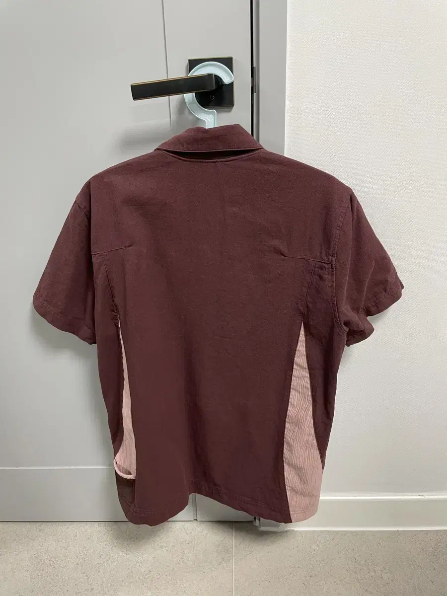 Xlim ep2 short sleeve shirt burgundy size 2