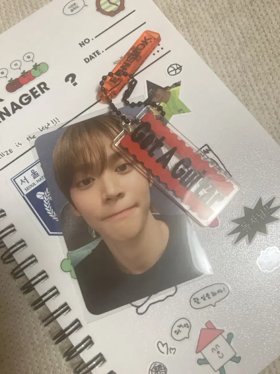 폭덤이슈!!!!!!!!!!!!! riize eunseok Get Away keyring photocard