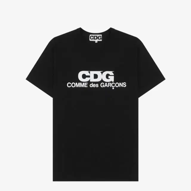 CDG Logo T-Shirt Black (small size)