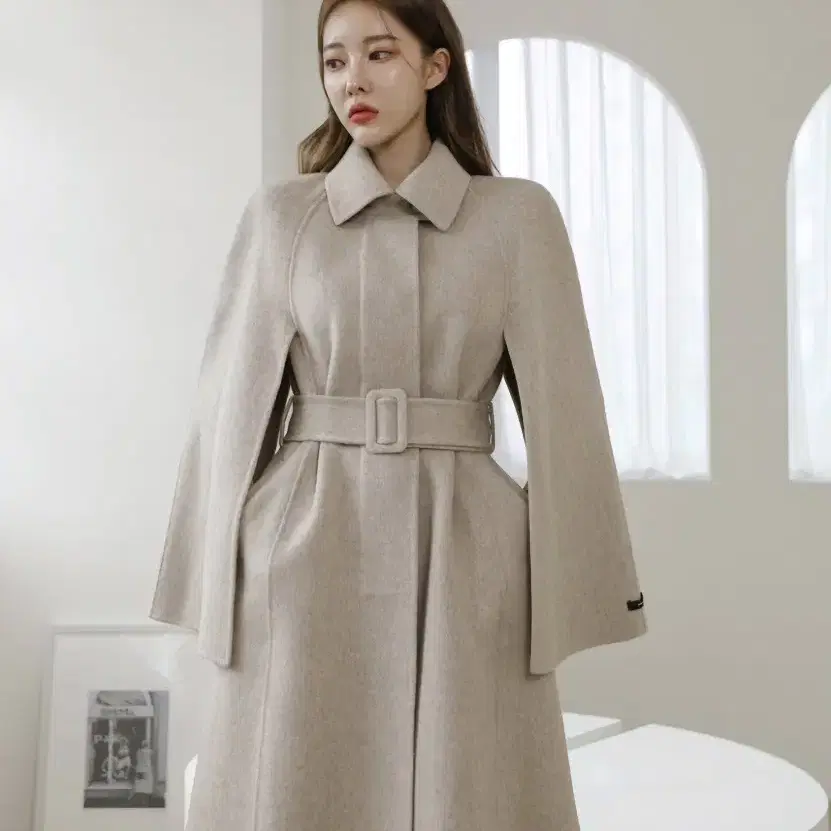 다바걸 블랙라벨 22'FW 여성 히케이프 핸드코트 S사이즈