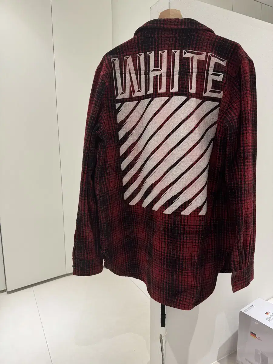 Off-white flannel shirt FW15