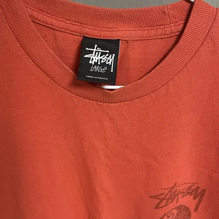 Stussy 반팔 주황