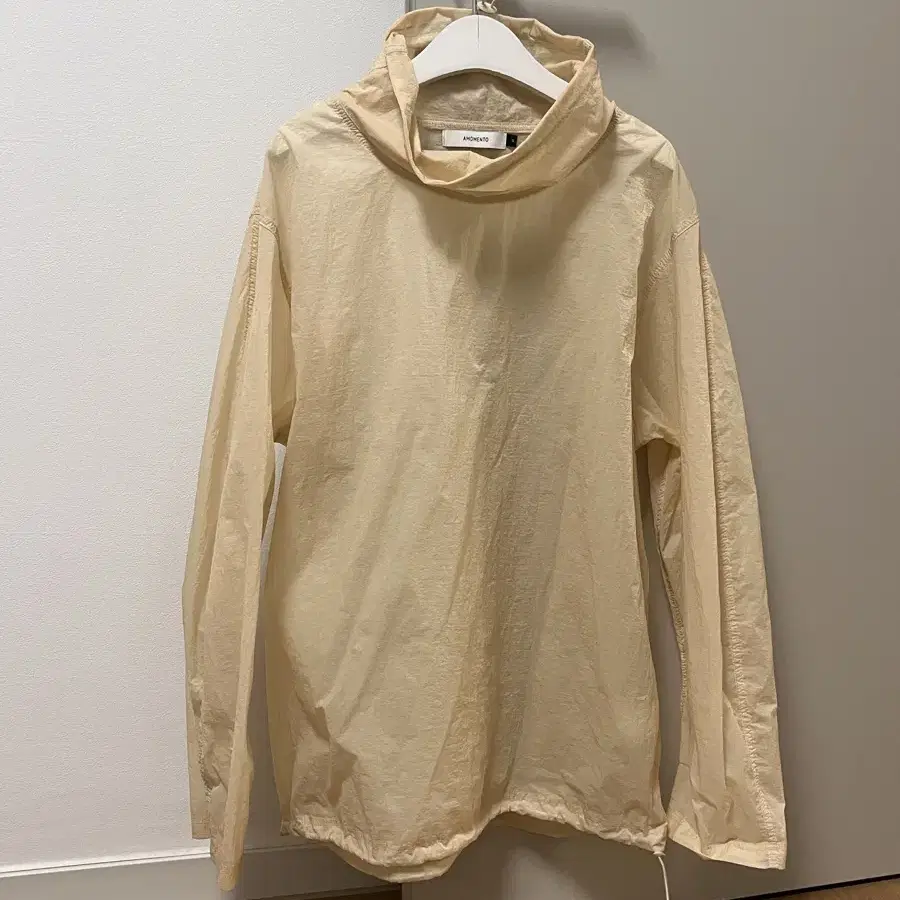 아모멘토 아노락 SHEER RIPSTOP STRING ANORAK