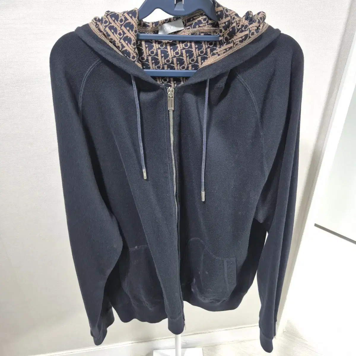 Dior Oblique Hooded Zip-up 3XL