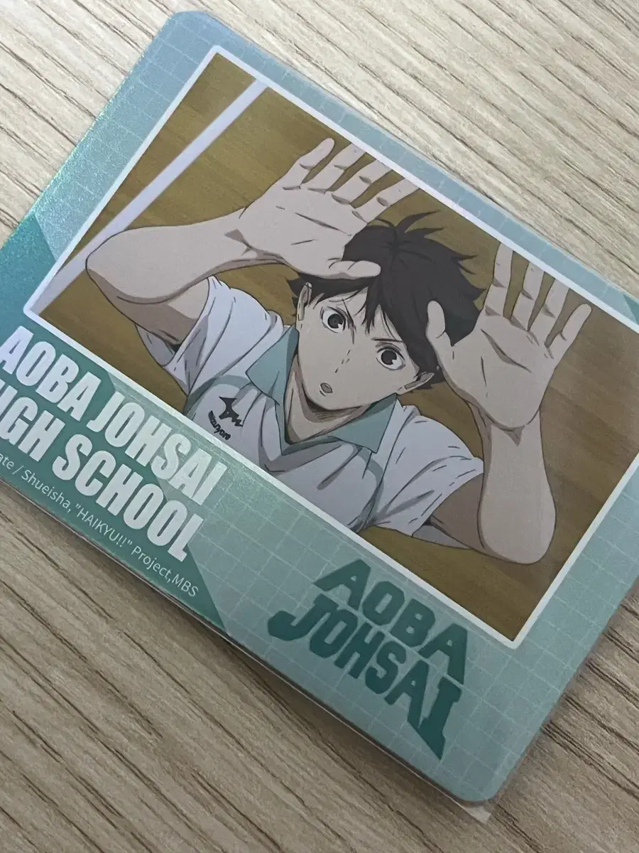 Haikyuu Hard Photo Card Oikawa