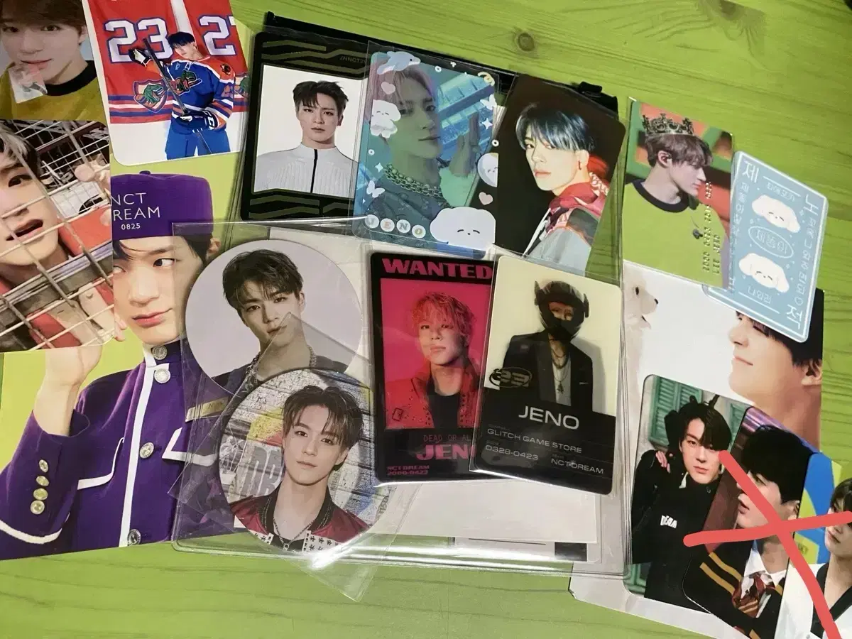 Half-priced Delivery jeno photocard bulk sell wts Glitch Gugongup Universe nct Circle