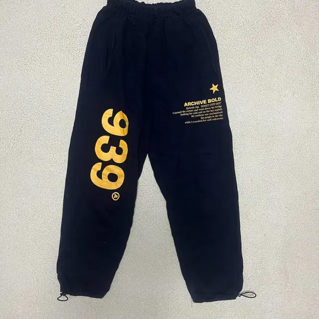 Archive Bold 939 LOGO SWEAT PANTS (Navy)