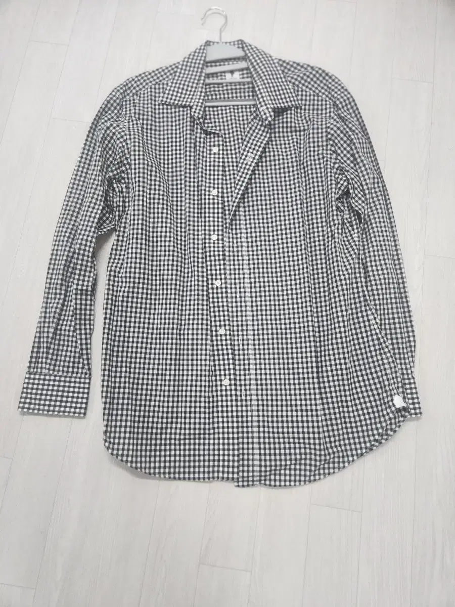 Lorenzini gingham check shirt.